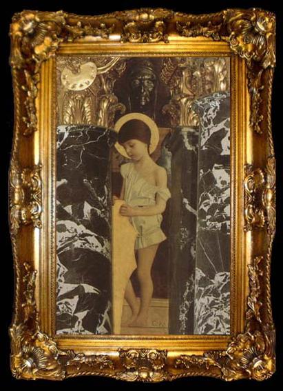 framed  Gustav Klimt Italian Renaissance (mk20), ta009-2